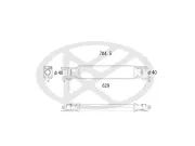 Ladeluftkühler KOYORAD IA460145