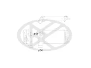 Ladeluftkühler KOYORAD IA470149