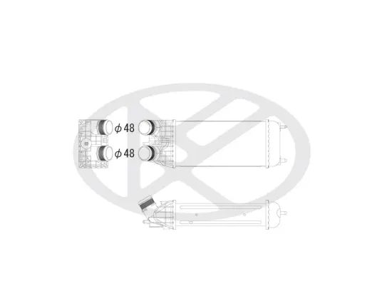 Ladeluftkühler KOYORAD IA470150 Bild Ladeluftkühler KOYORAD IA470150