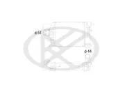 Ladeluftkühler KOYORAD IA490153
