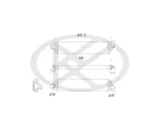 Ladeluftkühler KOYORAD IA490156