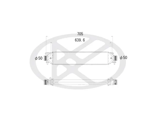 Ladeluftkühler KOYORAD IA510113 Bild Ladeluftkühler KOYORAD IA510113