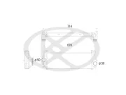 Ladeluftkühler KOYORAD IA610129