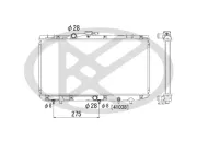 Kondensator, Klimaanlage KOYORAD CD451339