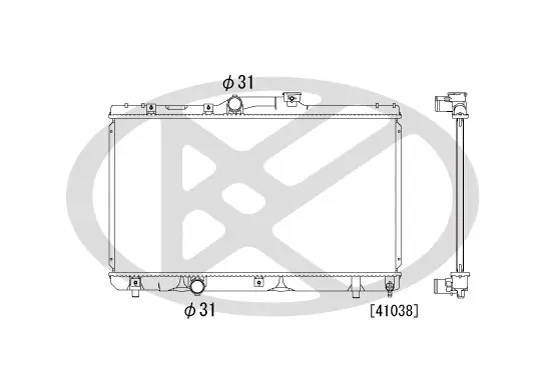 Kühler, Motorkühlung KOYORAD PL010285T