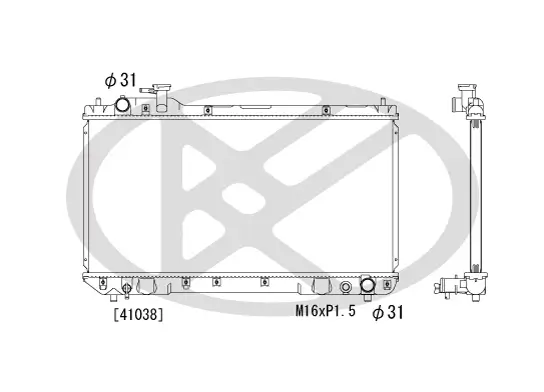 Kühler, Motorkühlung KOYORAD PL010673