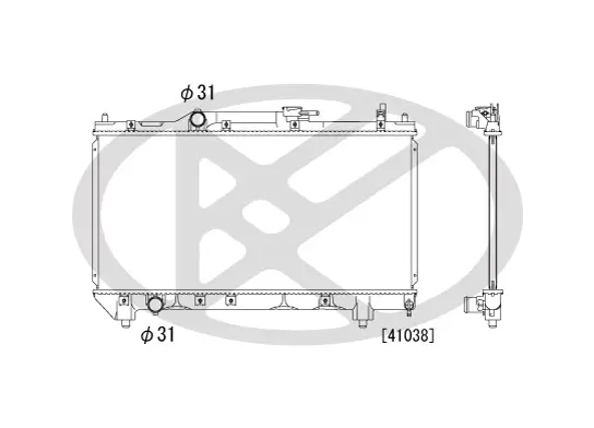 Kühler, Motorkühlung KOYORAD PL010873 Bild Kühler, Motorkühlung KOYORAD PL010873