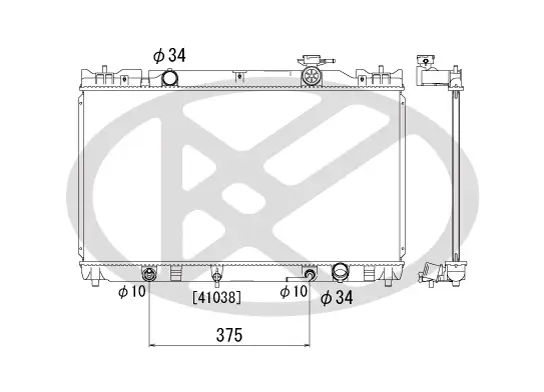 Kühler, Motorkühlung KOYORAD PL011251