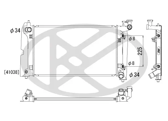 Kühler, Motorkühlung KOYORAD PL011605