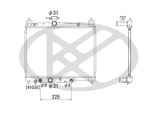 Kühler, Motorkühlung KOYORAD PL011606