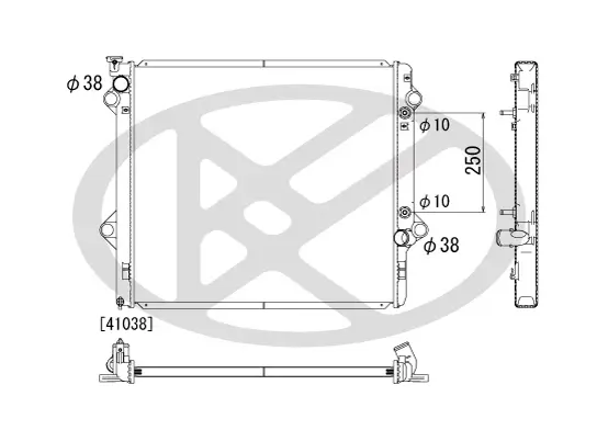 Kühler, Motorkühlung KOYORAD PL011704R