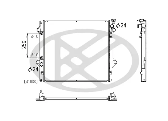 Kühler, Motorkühlung KOYORAD PL011845R