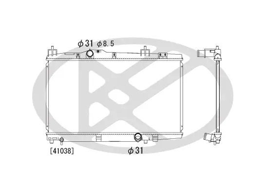 Kühler, Motorkühlung KOYORAD PL011929 Bild Kühler, Motorkühlung KOYORAD PL011929