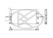 Kühler, Motorkühlung KOYORAD PL012103