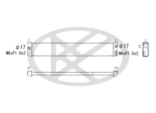 Kühler, Motorkühlung KOYORAD PL012867 Bild Kühler, Motorkühlung KOYORAD PL012867