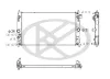 Kühler, Motorkühlung KOYORAD PL013926 Bild Kühler, Motorkühlung KOYORAD PL013926