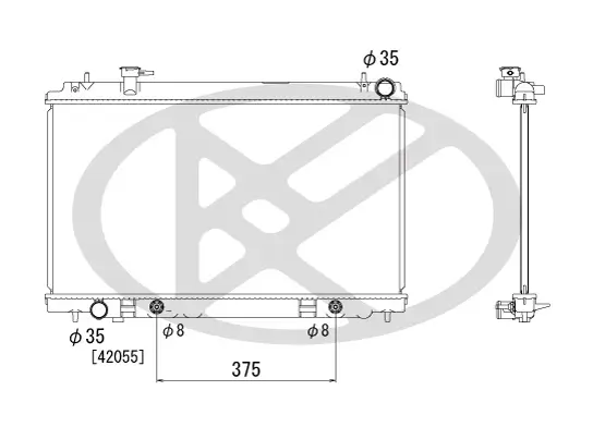 Kühler, Motorkühlung KOYORAD PL021569