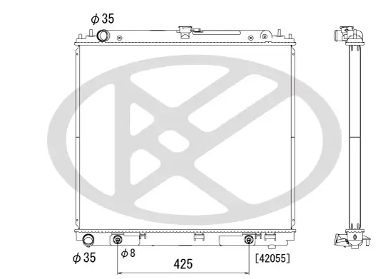 Kühler, Motorkühlung KOYORAD PL021964 Bild Kühler, Motorkühlung KOYORAD PL021964