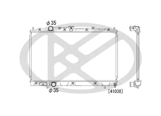 Kühler, Motorkühlung KOYORAD PL030610 Bild Kühler, Motorkühlung KOYORAD PL030610