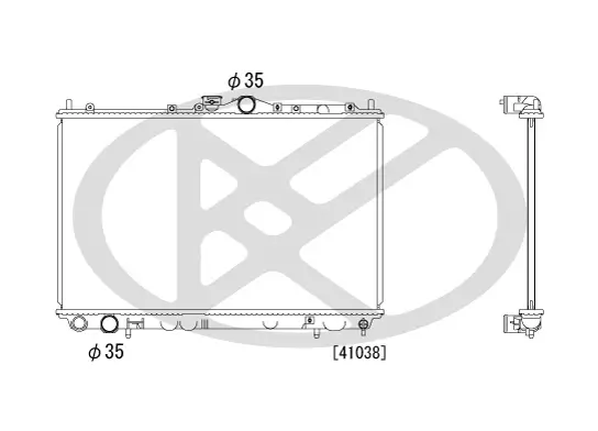 Kühler, Motorkühlung KOYORAD PL031179 Bild Kühler, Motorkühlung KOYORAD PL031179