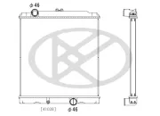 Kühler, Motorkühlung KOYORAD PL011814