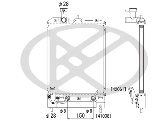 Kühler, Motorkühlung KOYORAD PL011979
