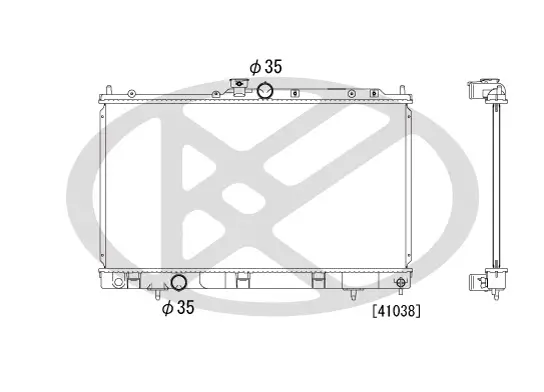 Kühler, Motorkühlung KOYORAD PL032011 Bild Kühler, Motorkühlung KOYORAD PL032011