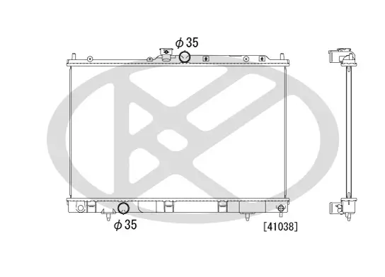 Kühler, Motorkühlung KOYORAD PL032012 Bild Kühler, Motorkühlung KOYORAD PL032012