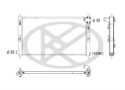 Kühler, Motorkühlung KOYORAD PL032037
