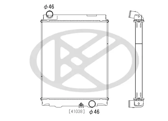 Kühler, Motorkühlung KOYORAD PL032367A Bild Kühler, Motorkühlung KOYORAD PL032367A