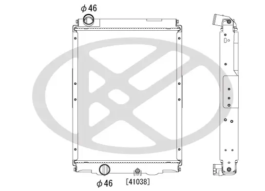 Kühler, Motorkühlung KOYORAD PL013916 Bild Kühler, Motorkühlung KOYORAD PL013916
