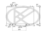Kühler, Motorkühlung KOYORAD PL021183