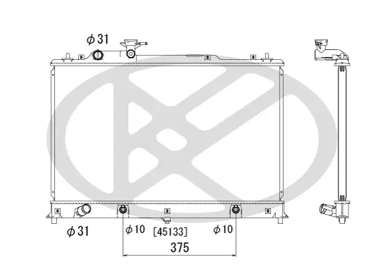 Kühler, Motorkühlung KOYORAD PL061987