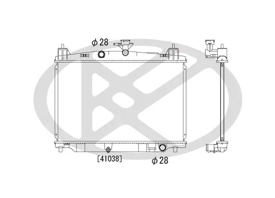 Kühler, Motorkühlung KOYORAD PL062099