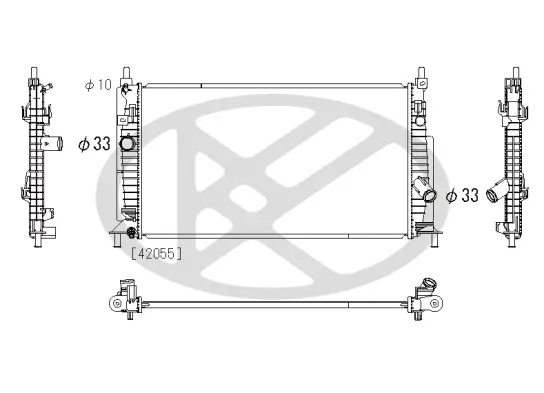 Kühler, Motorkühlung KOYORAD PL062305