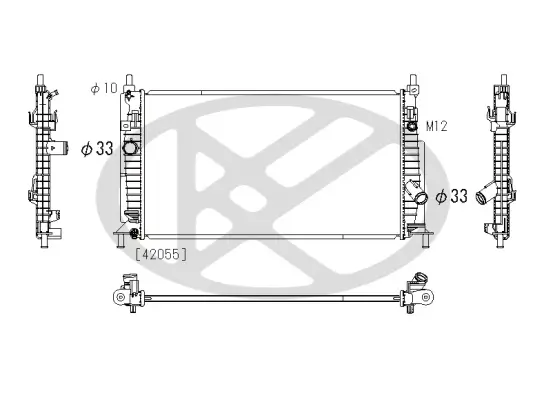 Kühler, Motorkühlung KOYORAD PL062306