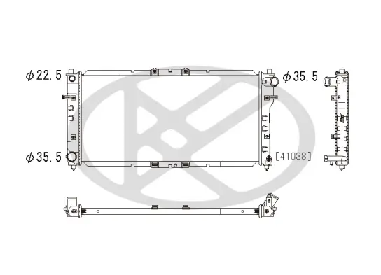 Kühler, Motorkühlung KOYORAD PL062718 Bild Kühler, Motorkühlung KOYORAD PL062718