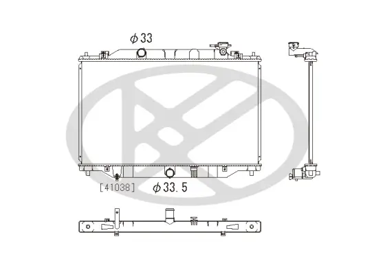 Kühler, Motorkühlung KOYORAD PL062772