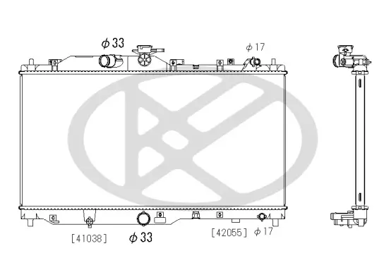 Kühler, Motorkühlung KOYORAD PL063168 Bild Kühler, Motorkühlung KOYORAD PL063168