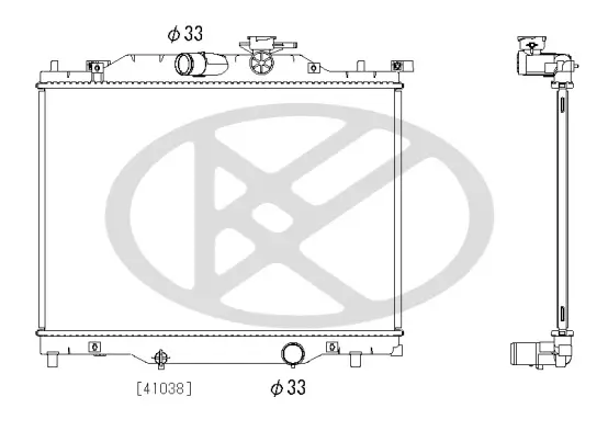Kühler, Motorkühlung KOYORAD PL063179 Bild Kühler, Motorkühlung KOYORAD PL063179