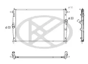 Kühler, Motorkühlung KOYORAD PL063748