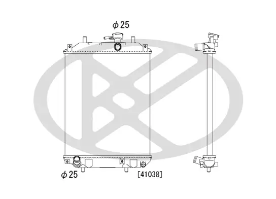 Kühler, Motorkühlung KOYORAD PL030230 Bild Kühler, Motorkühlung KOYORAD PL030230