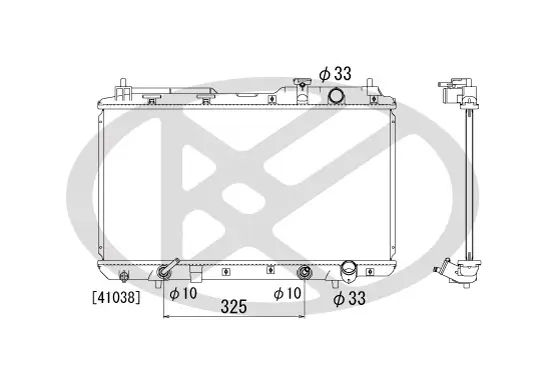 Kühler, Motorkühlung KOYORAD PL080517 Bild Kühler, Motorkühlung KOYORAD PL080517