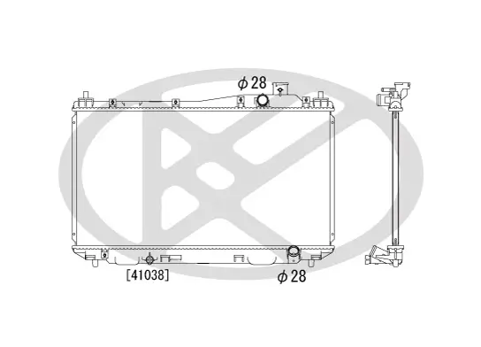 Kühler, Motorkühlung KOYORAD PL081167 Bild Kühler, Motorkühlung KOYORAD PL081167
