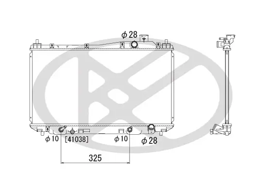 Kühler, Motorkühlung KOYORAD PL081168 Bild Kühler, Motorkühlung KOYORAD PL081168