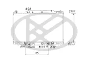 Kühler, Motorkühlung KOYORAD PL081222