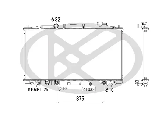 Kühler, Motorkühlung KOYORAD PL082138 Bild Kühler, Motorkühlung KOYORAD PL082138