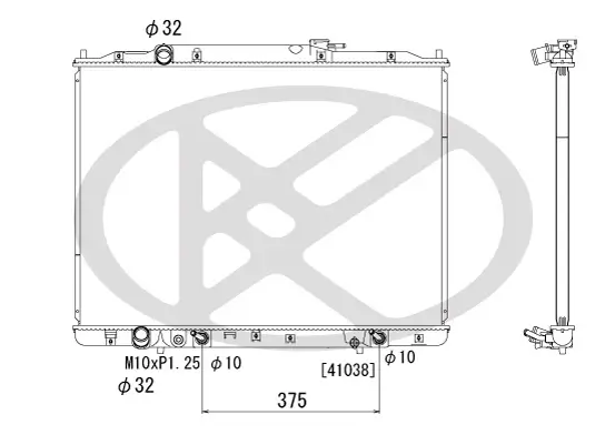 Kühler, Motorkühlung KOYORAD PL082229 Bild Kühler, Motorkühlung KOYORAD PL082229