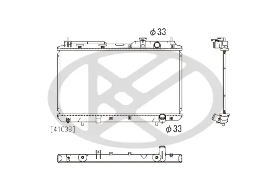 Kühler, Motorkühlung KOYORAD PL082691