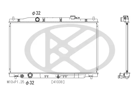 Kühler, Motorkühlung KOYORAD PL083119 Bild Kühler, Motorkühlung KOYORAD PL083119
